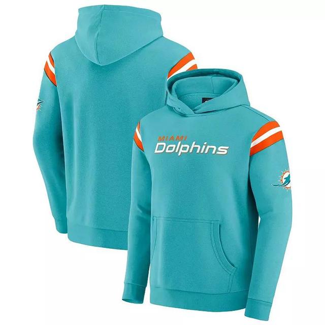 Mens Darius Rucker Collection by Fanatics Aqua Miami Dolphins Football Pullover Hoodie Turquoise A Product Image