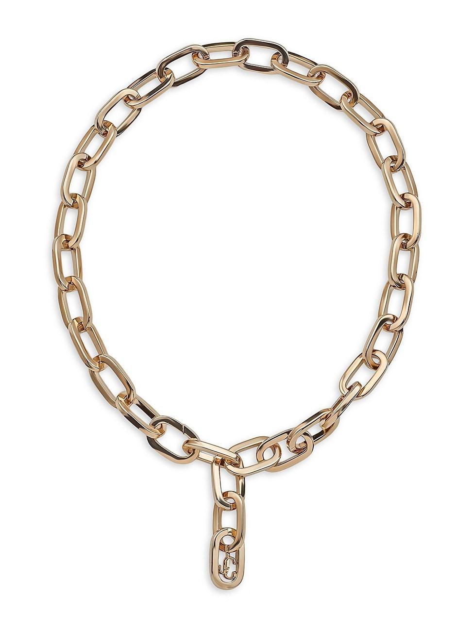 Womens Goldtone Chunky Lariat Necklace Product Image