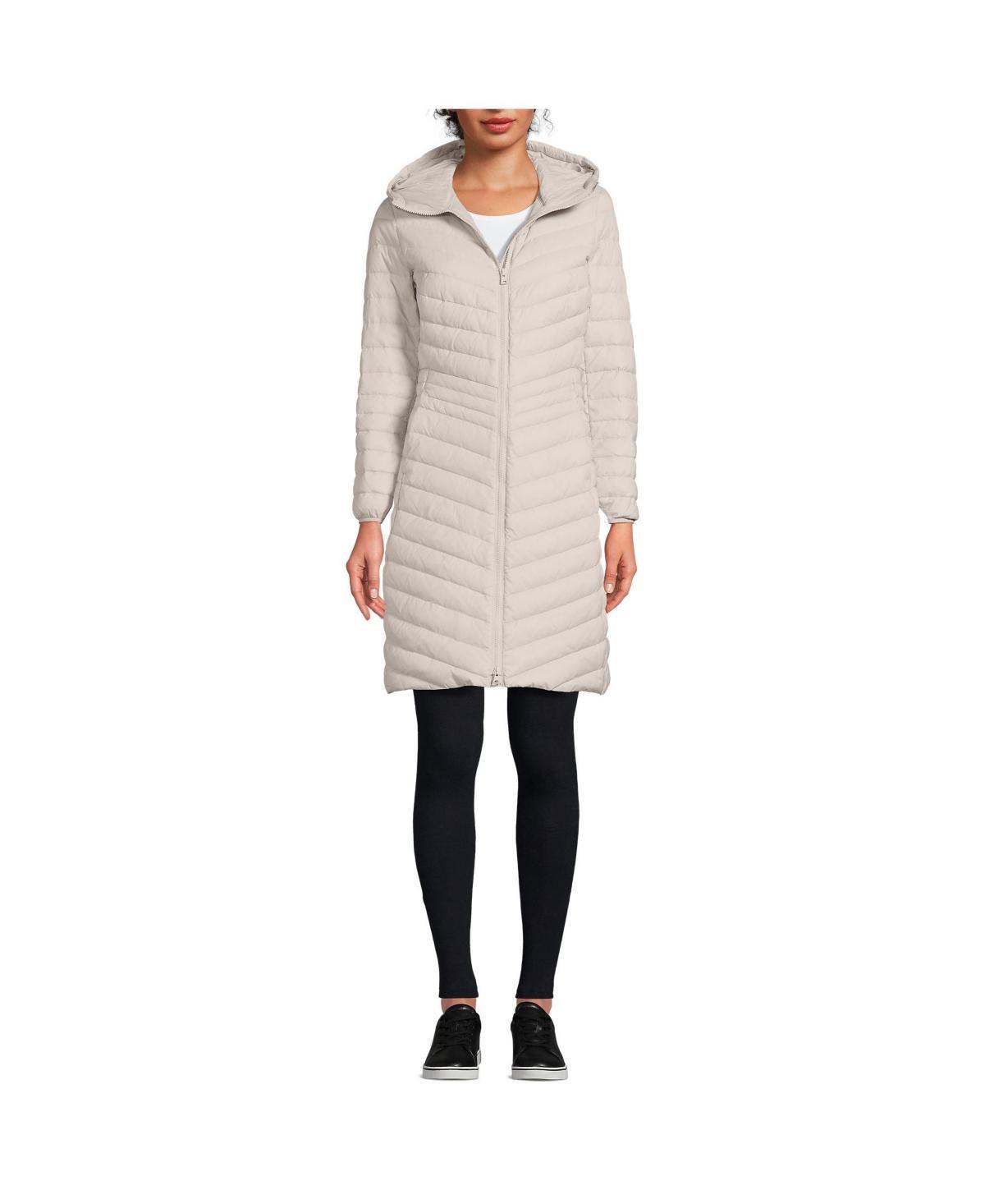 Lands End Womens Tall Ultralight Packable Down Coat Product Image