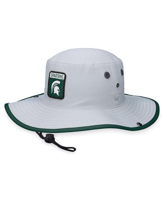 Mens Top of the World Gray Michigan State Spartans Steady Bucket Hat Product Image