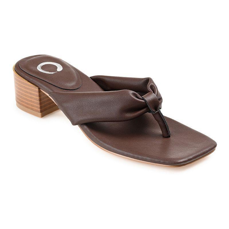 Journee Collection Womens Seelah Flip-Flops, 6 1/2 Medium Product Image