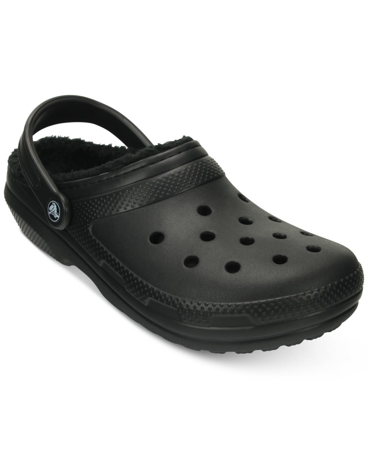 Crocs Classic Fuzz Lined Adult Clogs, Womens Product Image