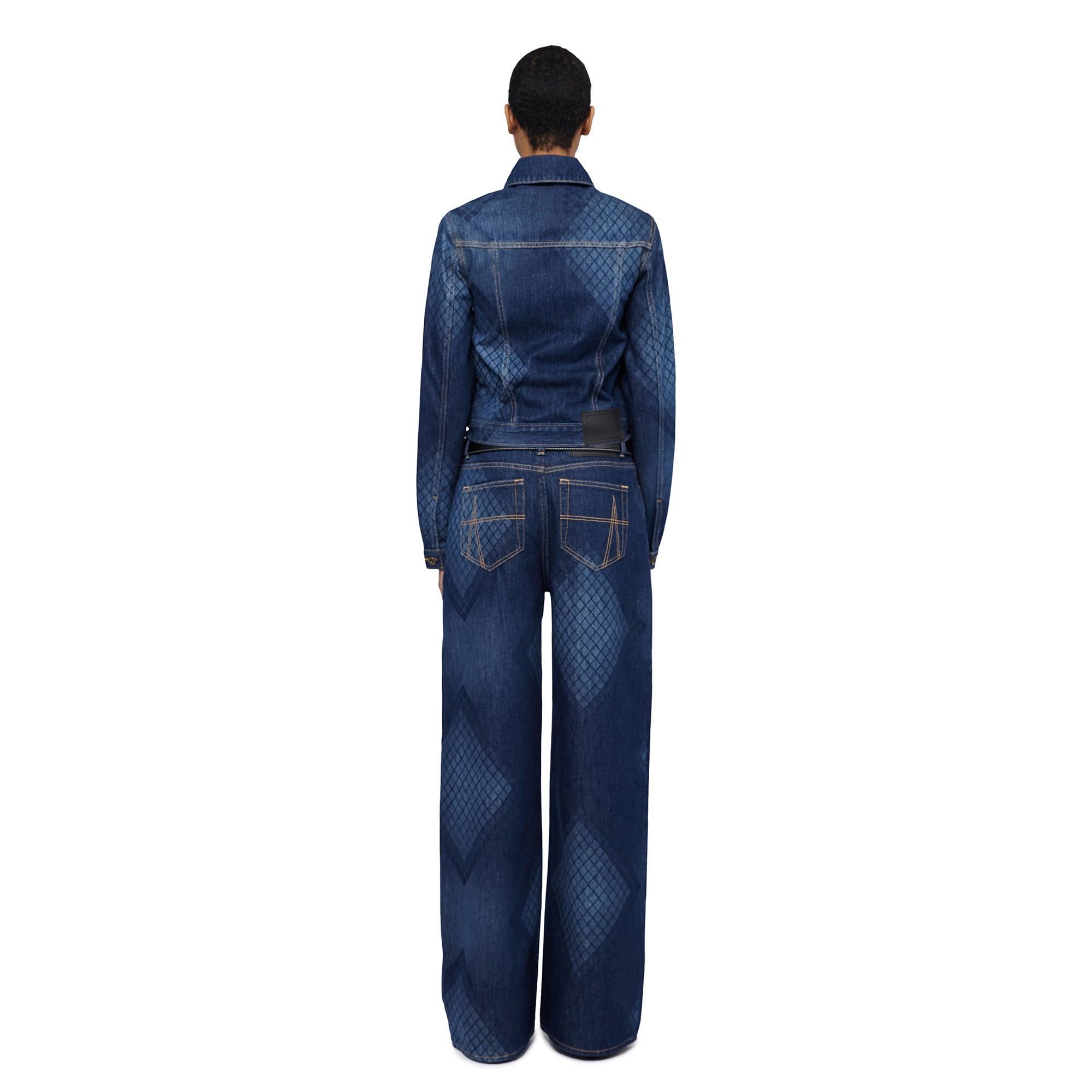 Laser Wide Leg Jean Female Product Image