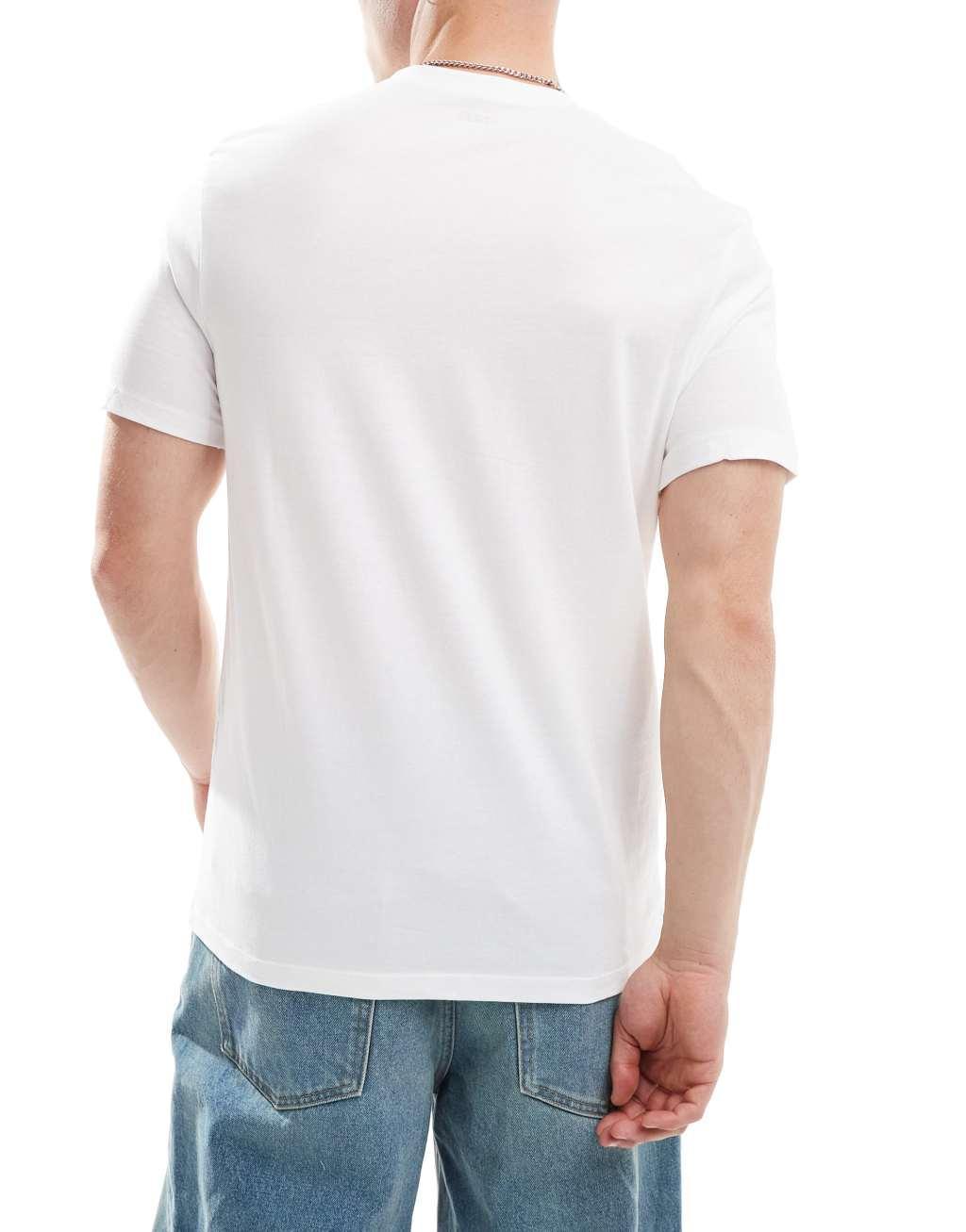 ASOS DESIGN 3 pack crew neck t-shirts in multiple colors Product Image