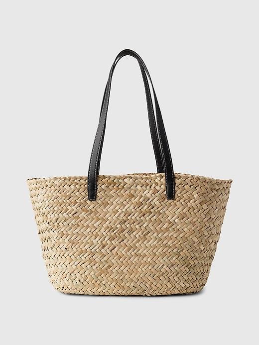 Straw Tote Bag Product Image