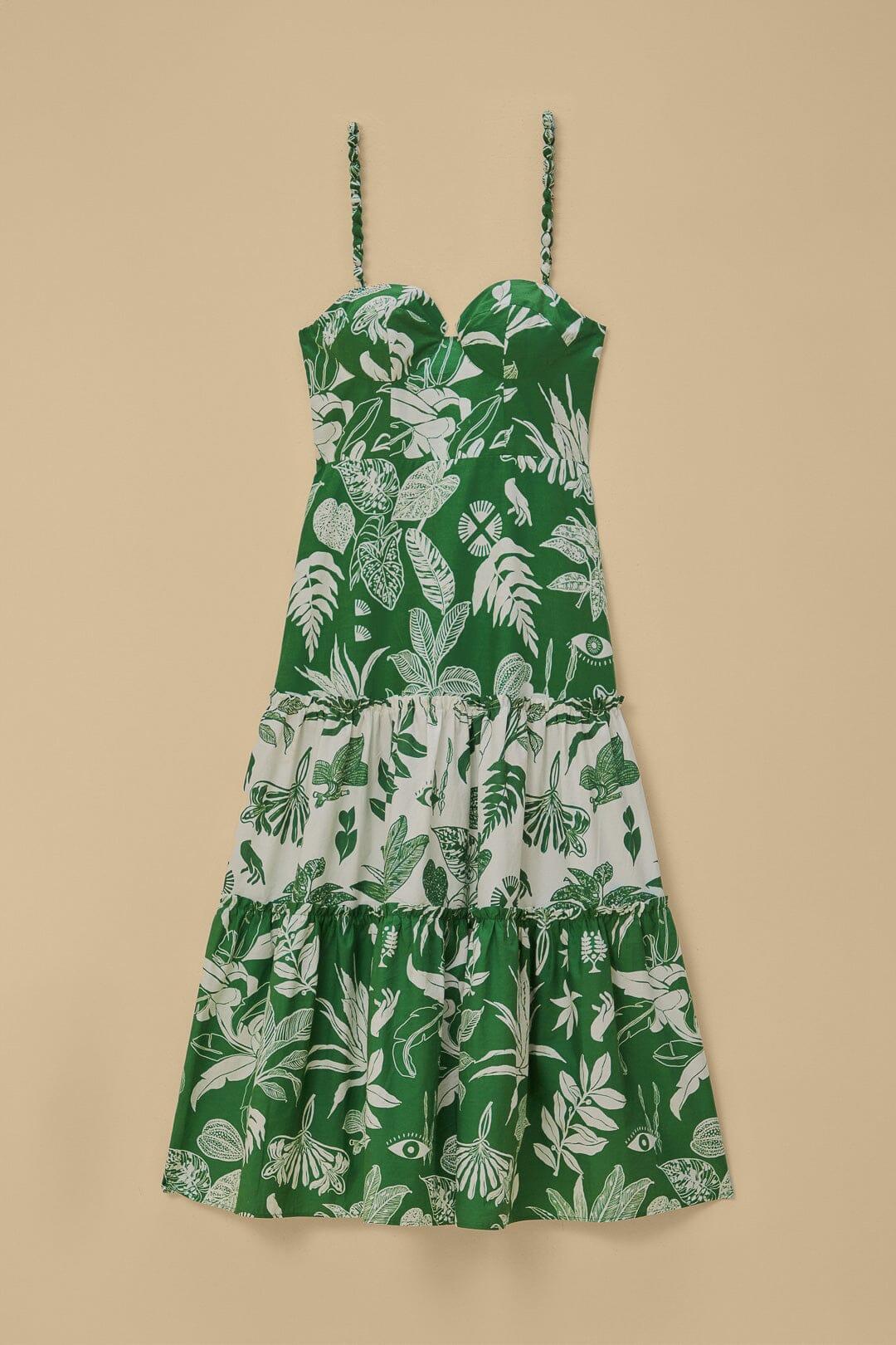 Forest Soul Mix Midi Dress Product Image