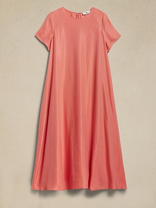 Aurelia Linen-Blend Maxi Dress Product Image