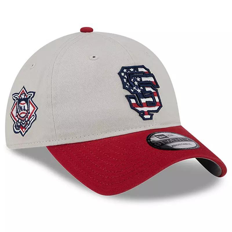 New Era Mens Red San Francisco Giants 2024 Fourth of July 9TWENTY Adjustable Hat Product Image