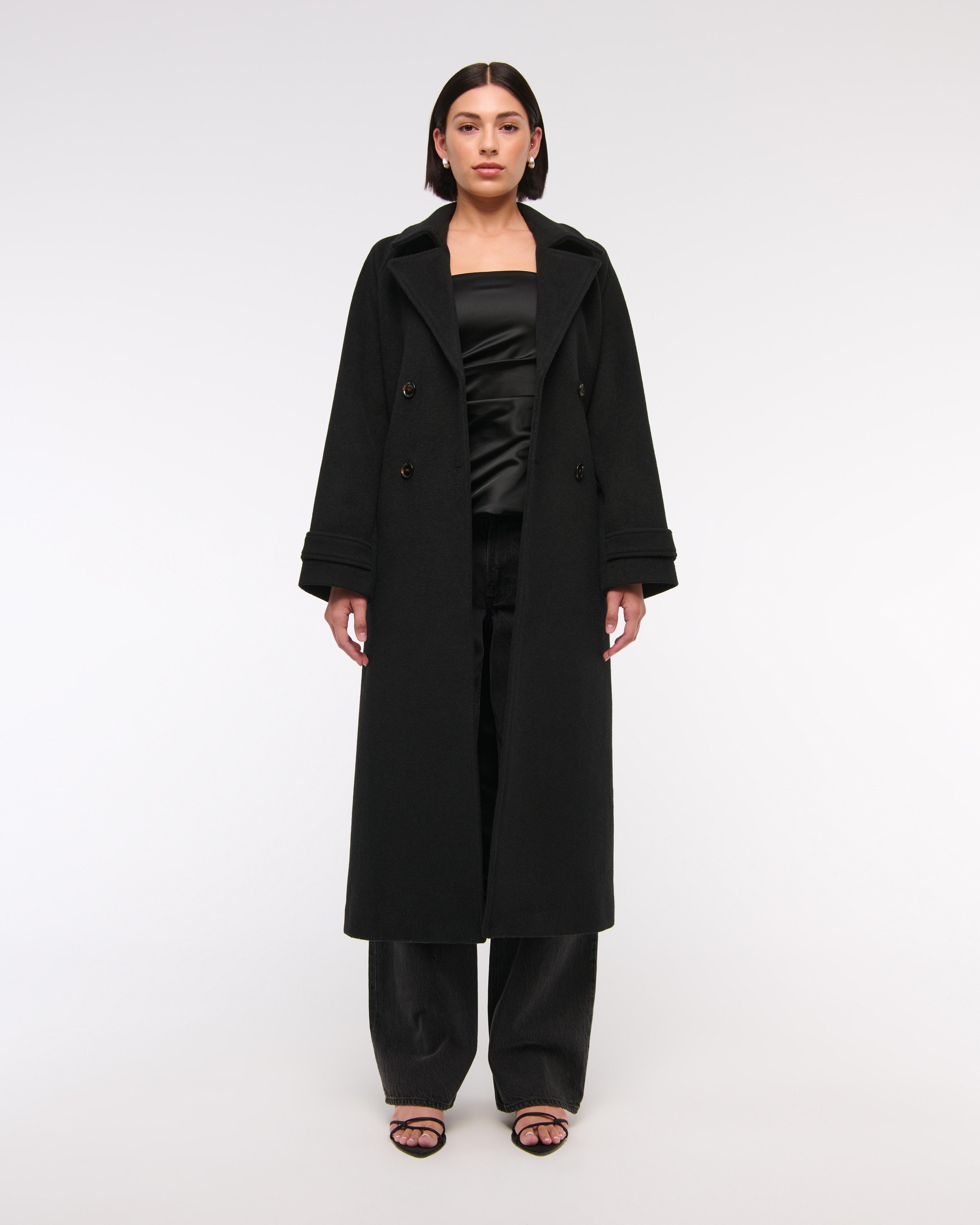 Wool-Blend Trench Coat product image