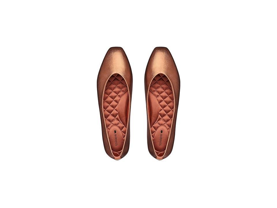 Birdies Crane Leather Flat (Copper) Women's Flat Shoes Product Image