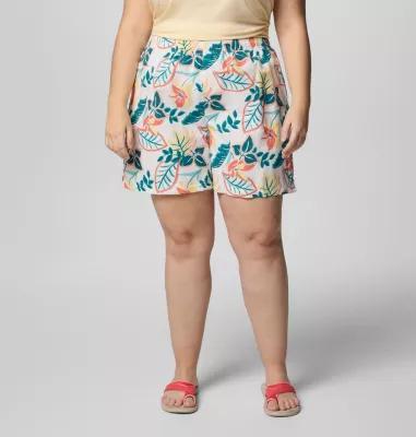 Columbia Women's Sandy River Printed Shorts III - Plus Size- Product Image