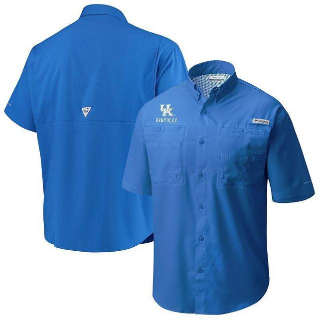 Mens Columbia Royal Kentucky Wildcats Big and Tall Collegiate Tamiami Button-Down Shirt Product Image