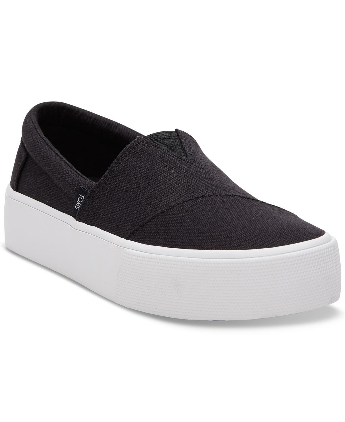 Toms Womens Fenix Platform Slip On Sneakers Product Image