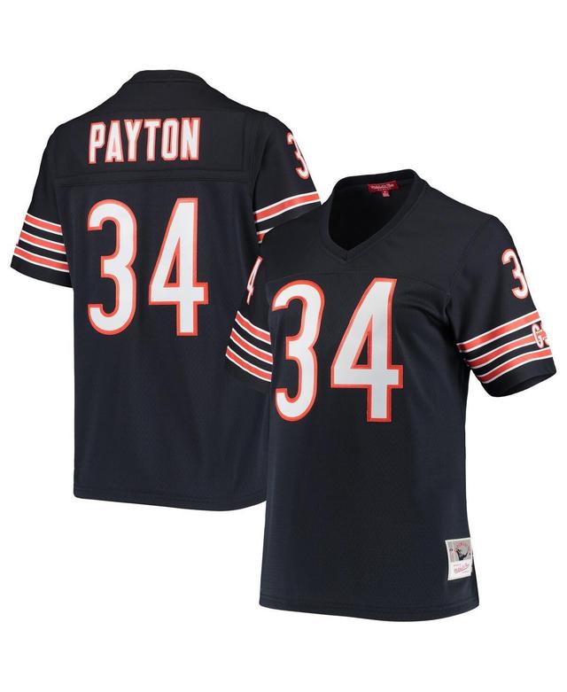 Womens Mitchell & Ness Walter Payton Chicago Bears 1985 Legacy Replica Jersey Blue Product Image