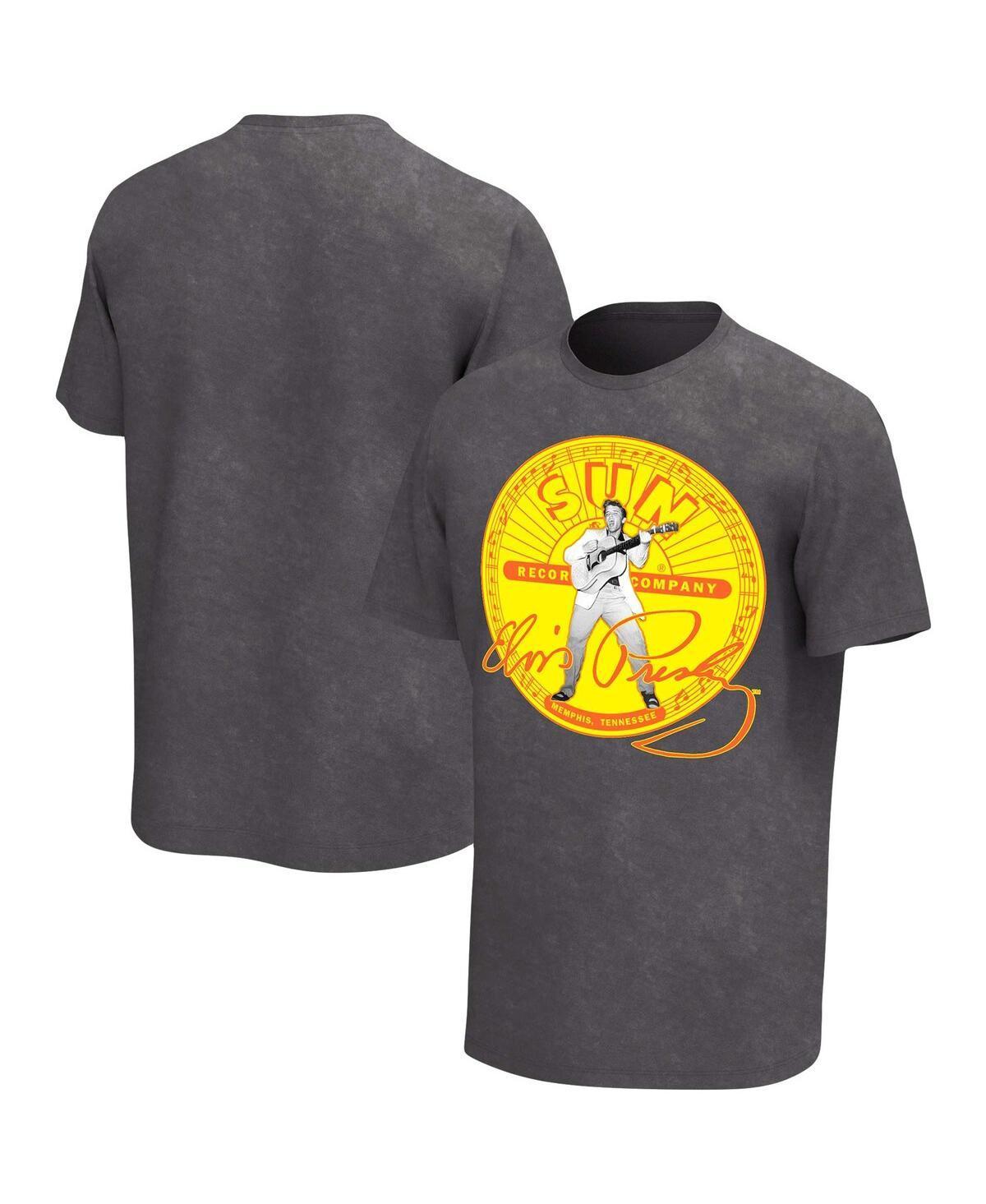 Mens Black Sun Records Washed Graphic T-shirt Product Image