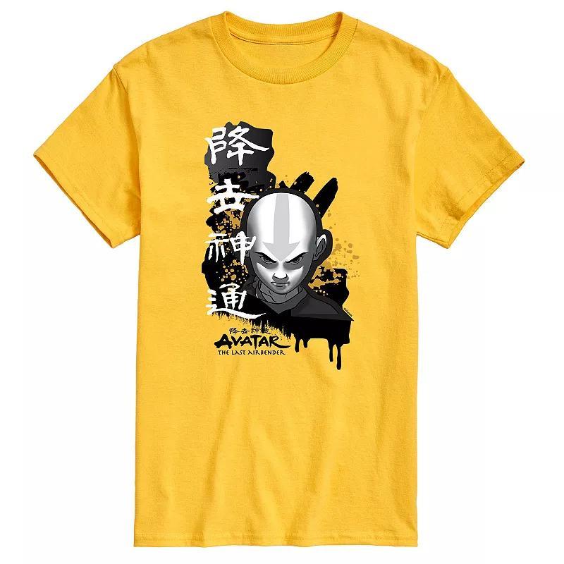 Mens Avatar Aang Ink Splatter Tee Product Image