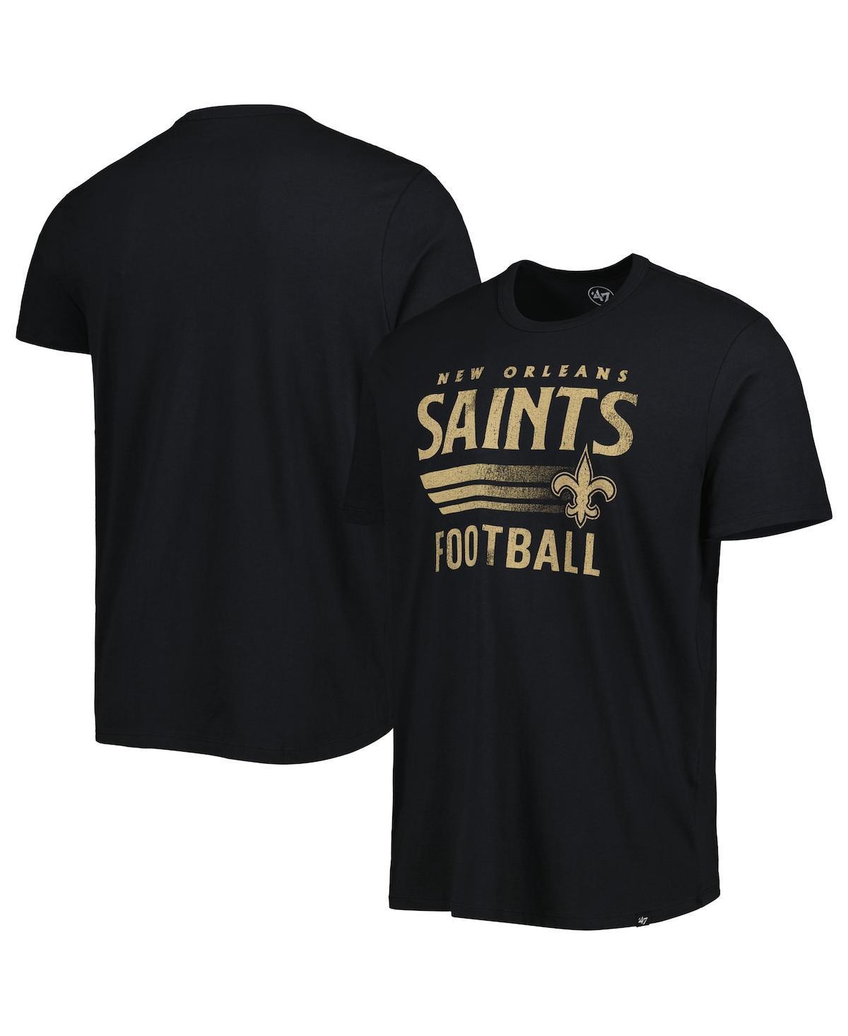 Mens 47 New Orleans Saints Wordmark Rider Franklin T-Shirt Product Image