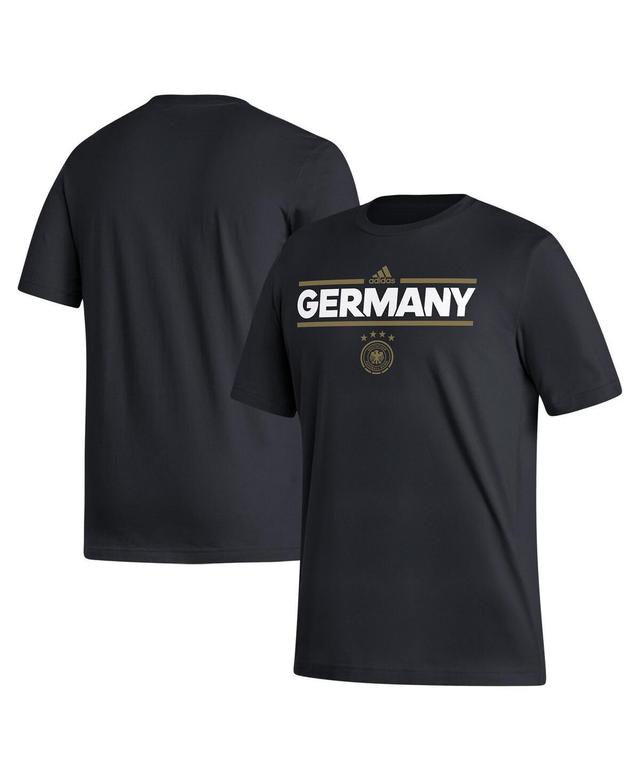 Mens adidas Black Germany National Team Dassler T-shirt Product Image