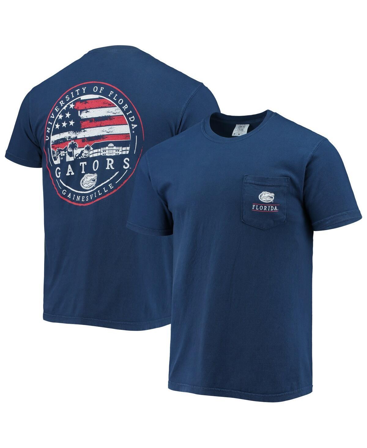 Image One Mens Navy Florida Gators Campus Americana T-Shirt Product Image