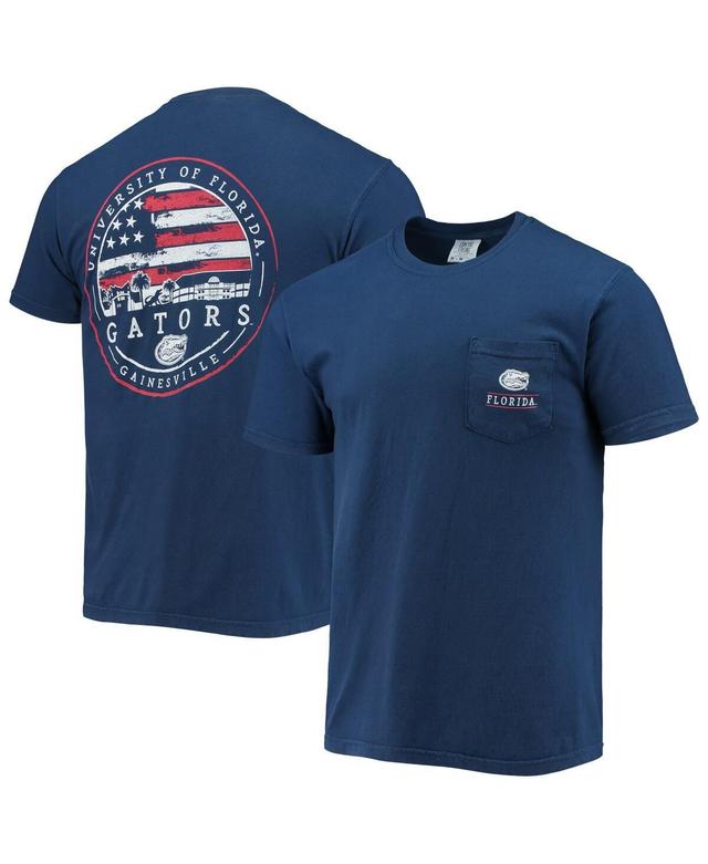 Image One Mens Navy Florida Gators Campus Americana T-Shirt Product Image