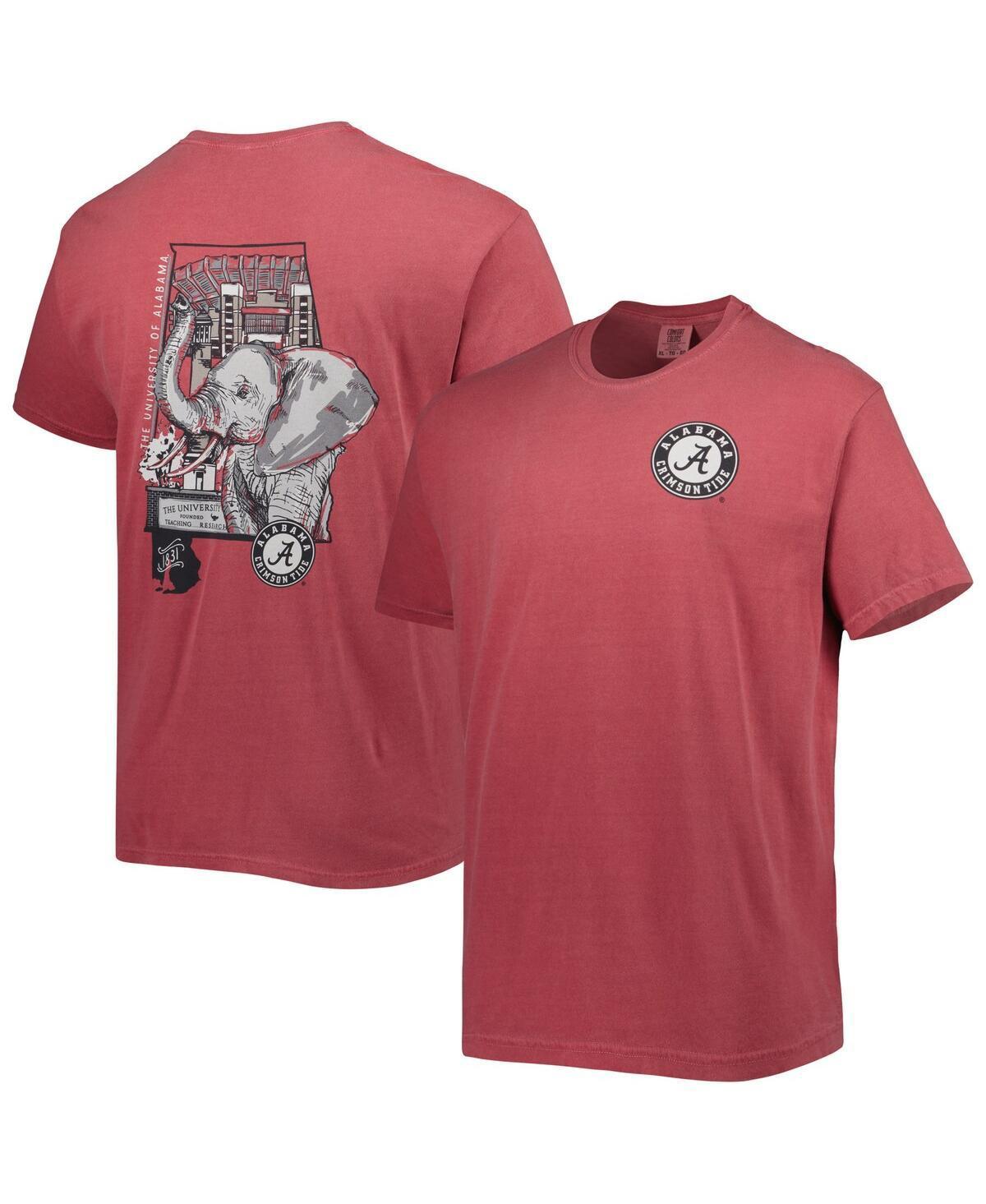 Mens Crimson Alabama Crimson Tide Hyperlocal Elephant T-shirt Product Image