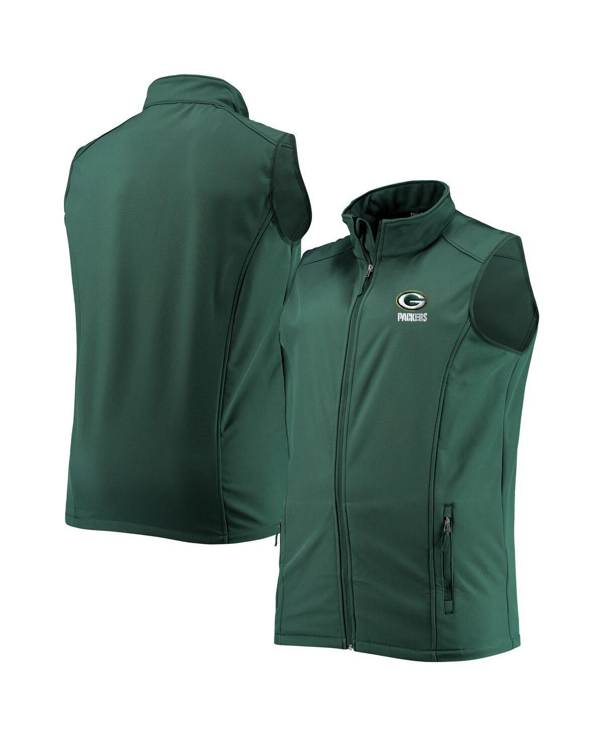 Mens Dunbrooke Green Green Bay Packers Big and Tall Archer Softshell Full-Zip Vest - Green Product Image