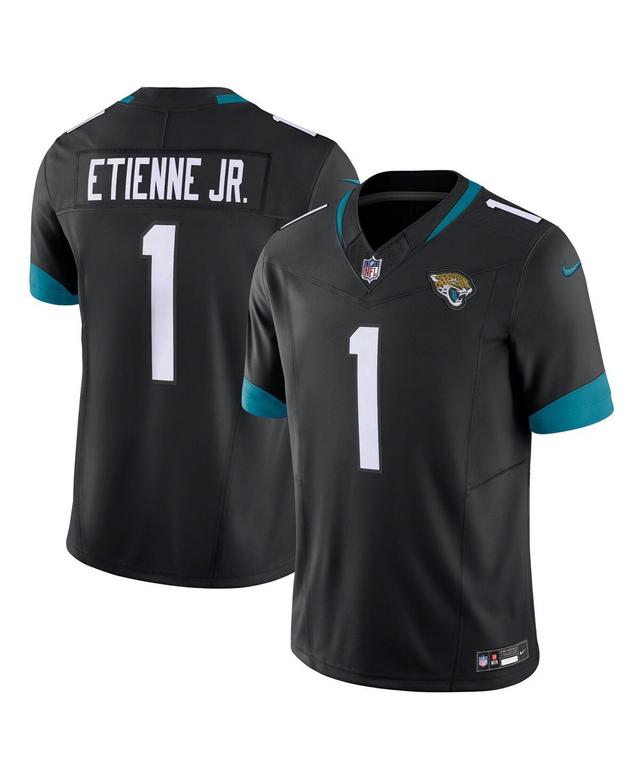 Mens Nike Travis Etienne Teal Jacksonville Jaguars Vapor F. U.S. E. Limited Jersey Product Image