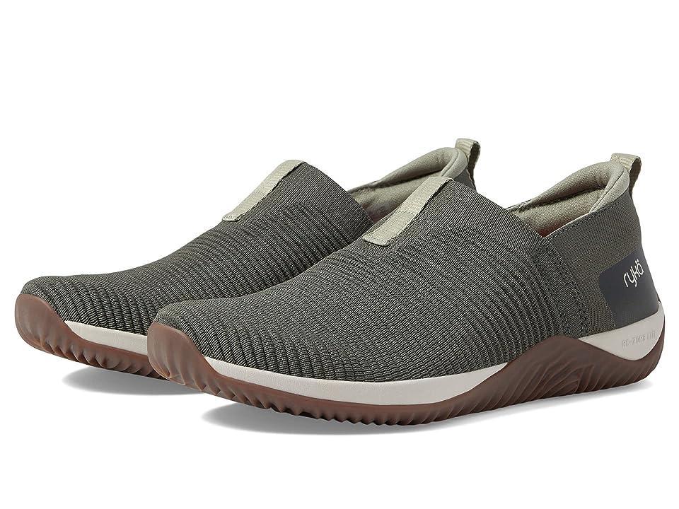 Ryka Echo Knit Womens Slip-on Sneakers Purple Taupe Product Image