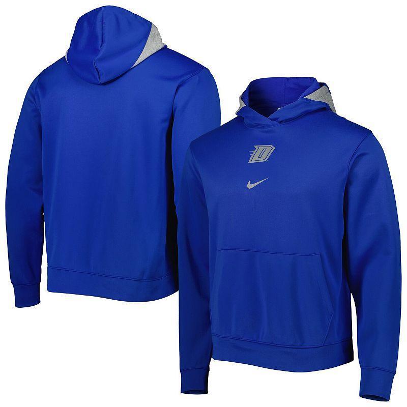 Mens Nike Royal DePaul Blue Demons Spotlight Performance Pullover Hoodie Product Image