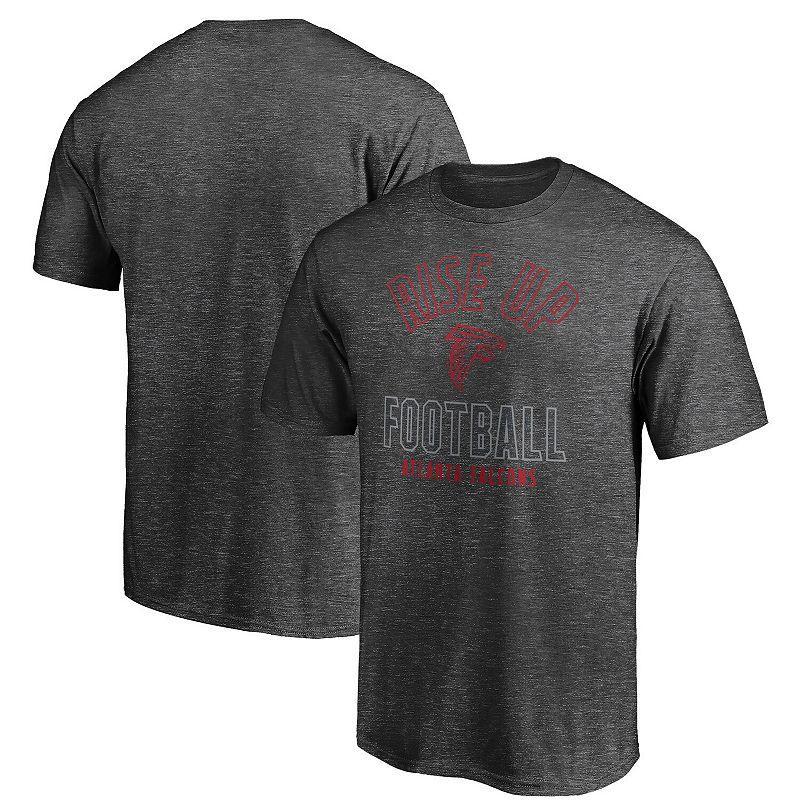 Mens Fanatics Branded Heathered Charcoal Atlanta Falcons Hometown Rise Up T-Shirt Product Image