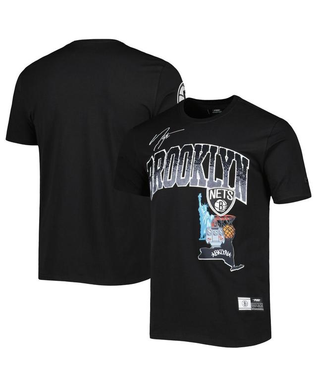 Mens Pro Standard Black Brooklyn Nets Hometown Chenille T-shirt Product Image