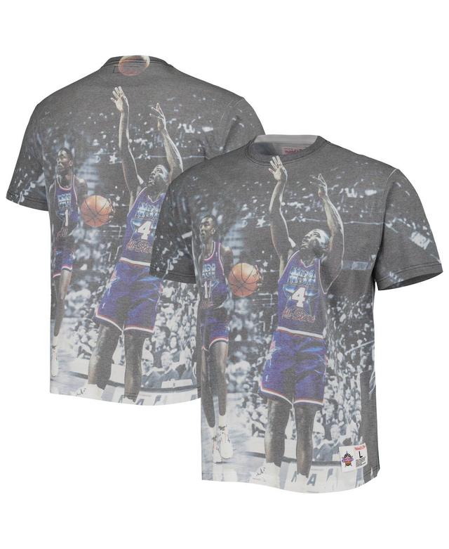 Mens Mitchell & Ness Detroit Pistons Above the Rim Graphic T-Shirt Product Image