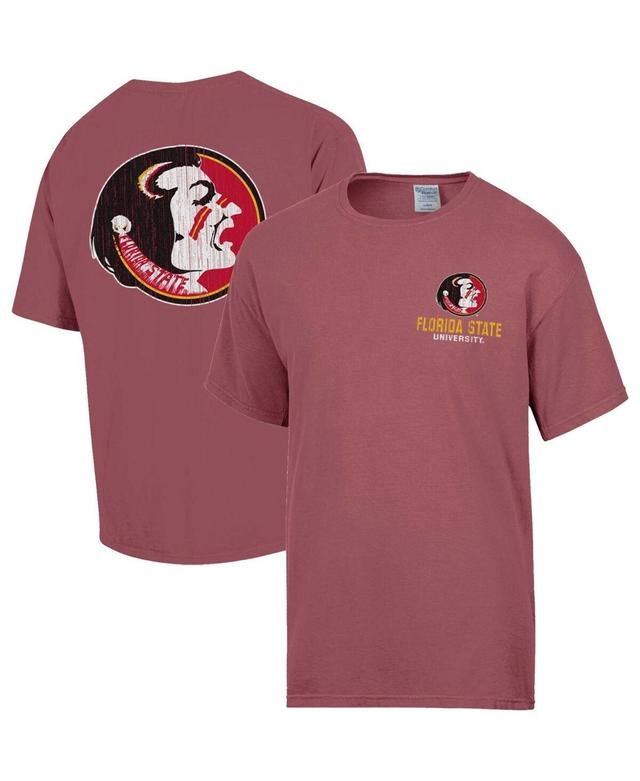 Mens Comfort Wash Garnet Florida State Seminoles Vintage Logo T-Shirt Product Image