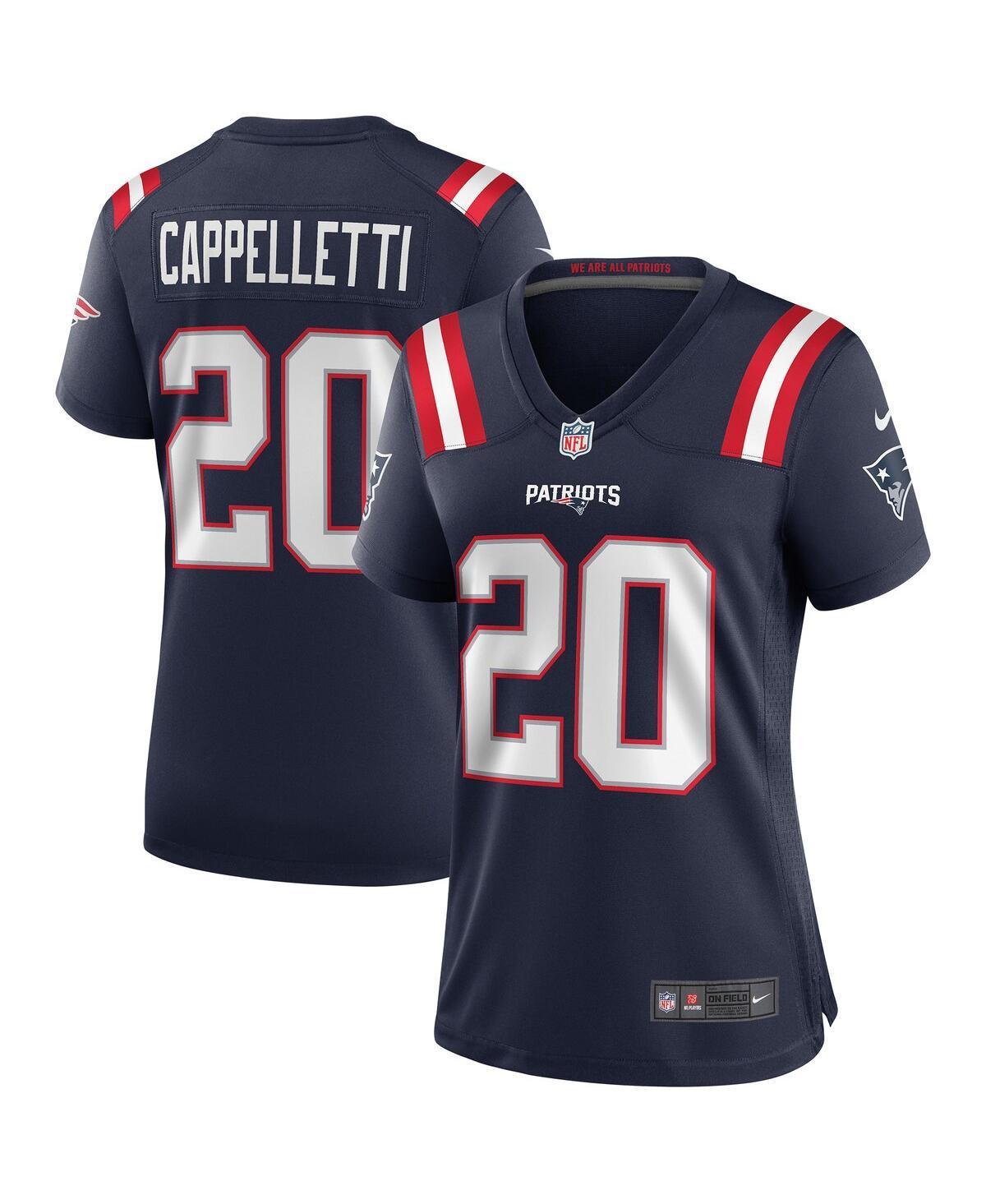 Womens Nike Gino Cappelletti New England Patriots Game Retired Player Jersey Blue Product Image