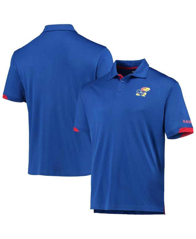 Mens Colosseum Royal Kansas Jayhawks Santry Polo Shirt Product Image