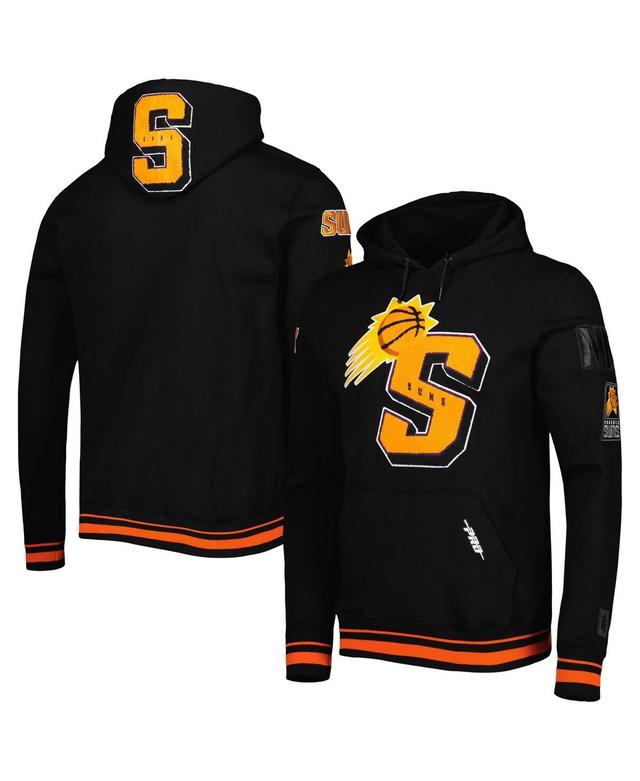 Mens Pro Standard Black Phoenix Suns Mash Up Capsule Pullover Hoodie Product Image