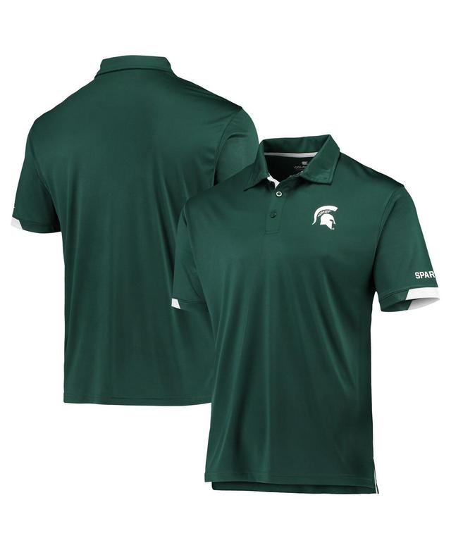 Mens Colosseum Michigan State Spartans Santry Lightweight Polo Product Image