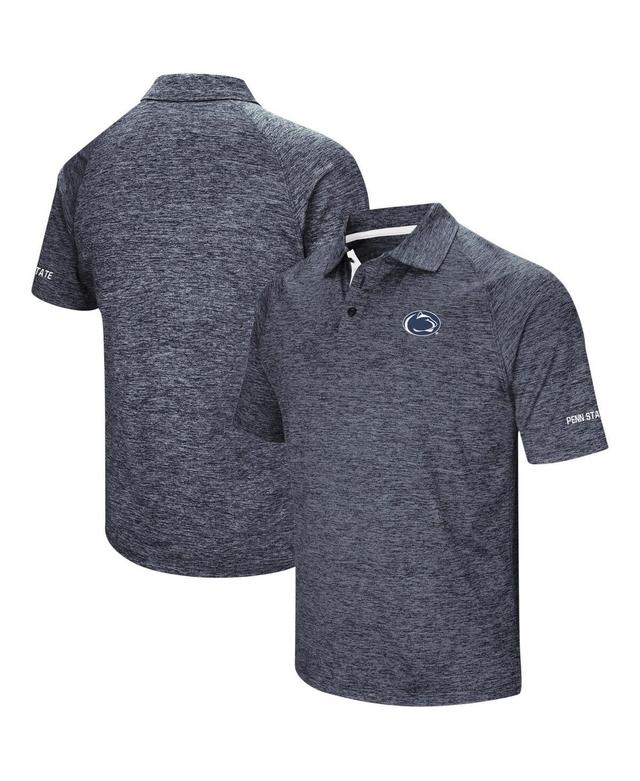 Mens Colosseum Penn State Nittany Lions Big & Tall Down Swing Polo Blue Product Image