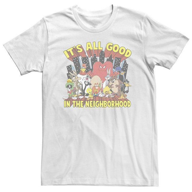 Big & Tall Looney Tunes Its All Good In The Neighborhood Tee, Mens Product Image