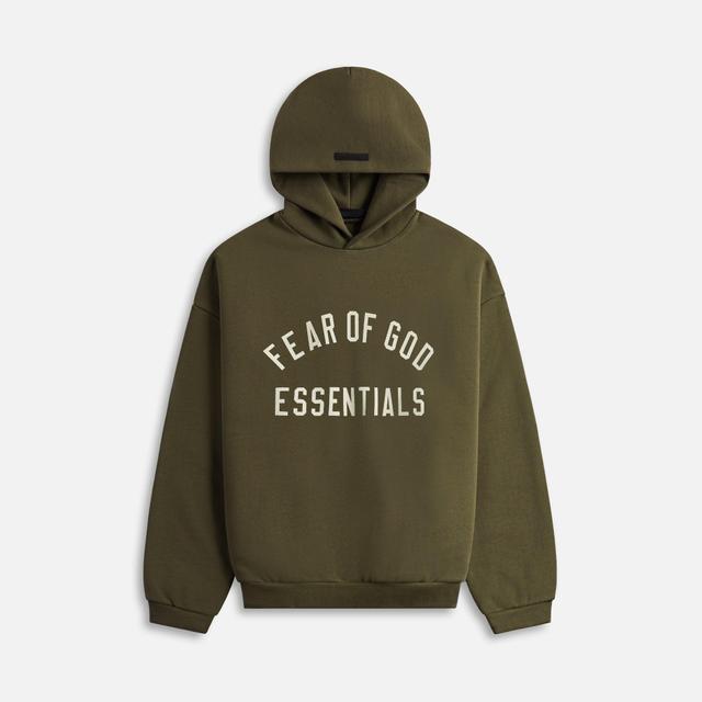 Essentials Fleece Hoodie - Military Male Product Image