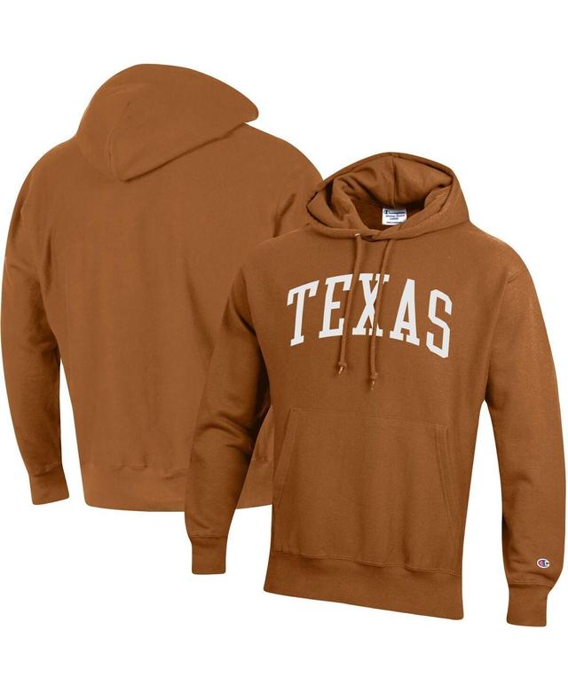 Mens Champion Texas Orange Texas Longhorns Team Arch Reverse Weave Pullover Hoodie Product Image