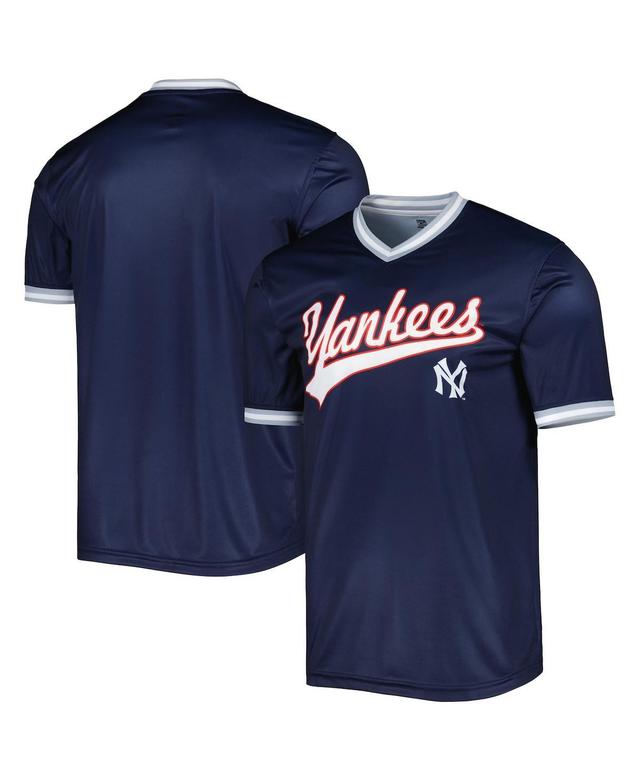 Mens Stitches New York Yankees Cooperstown Collection Team Jersey Blue Product Image