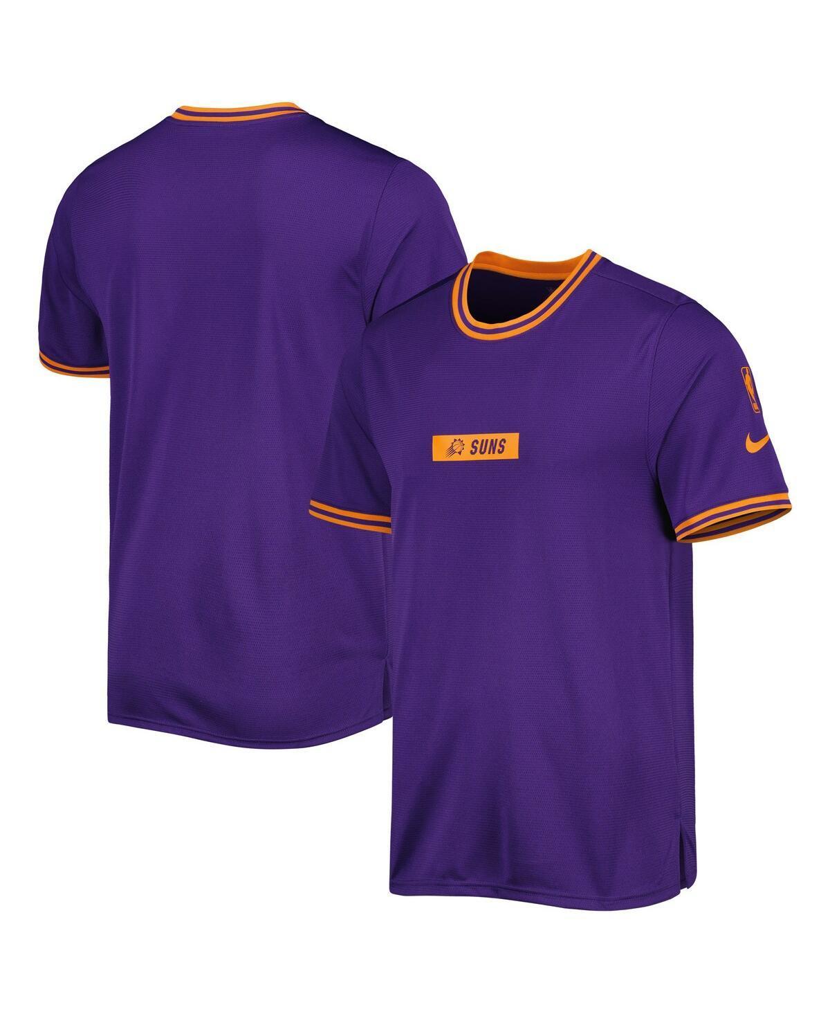 Mens Nike Purple Phoenix Suns Courtside Dna Performance T-shirt Product Image