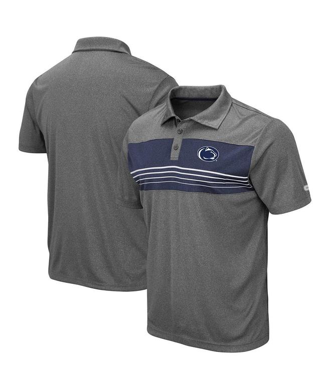 Mens Colosseum Heathered Charcoal Washington State Cougars Smithers Polo Product Image