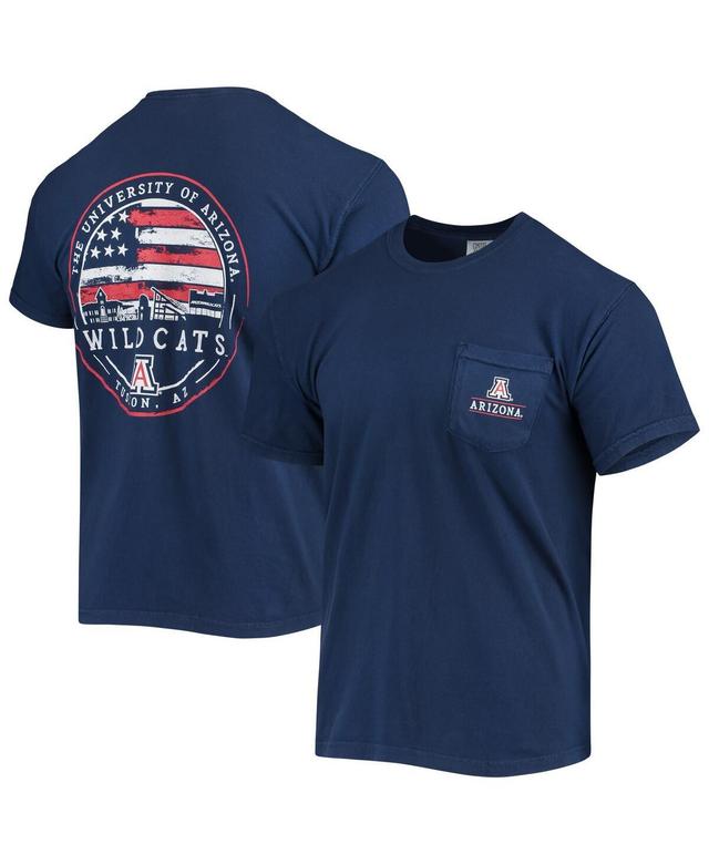 Mens Arizona Wildcats Campus Americana T-Shirt Blue Product Image