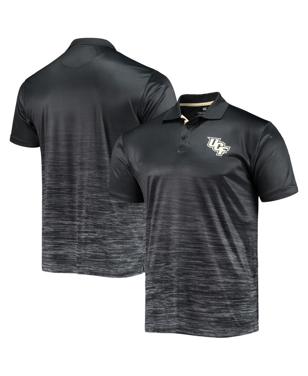 Mens Colosseum Black Ucf Knights Marshall Polo Shirt Product Image