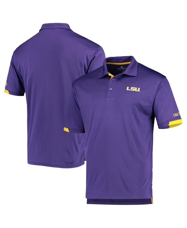 Mens Colosseum LSU Tigers Santry Lightweight Polo Product Image