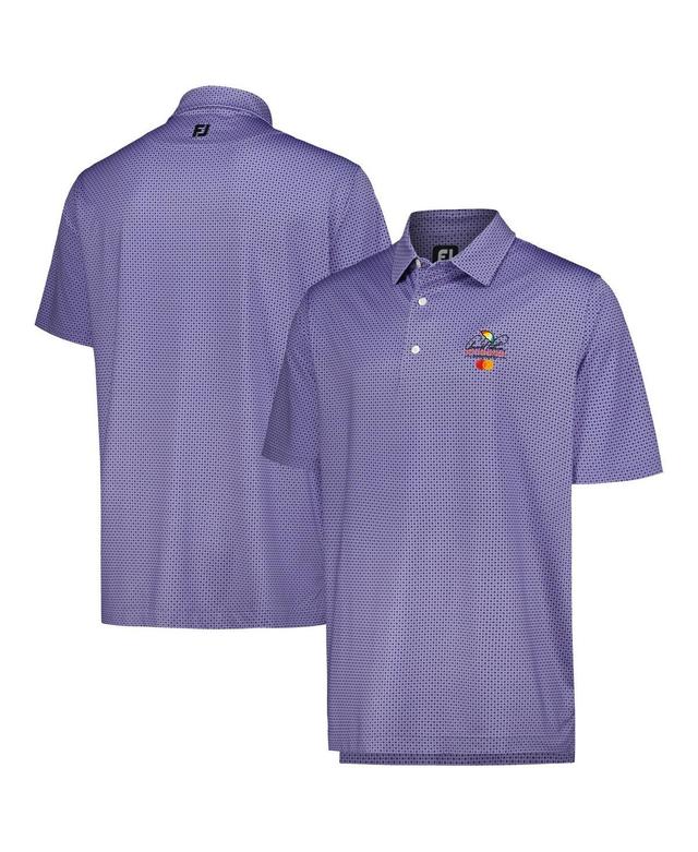 FootJoy Mens Arnold Palmer Invitational Dot Geo Print Lisle ProDry Polo Product Image