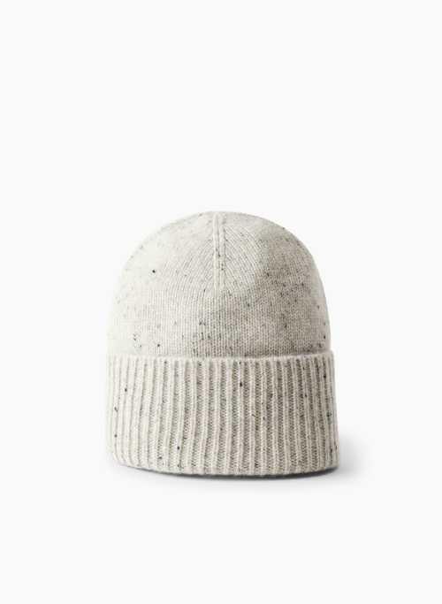 cashmere jersey-rib cuffed beanie Product Image