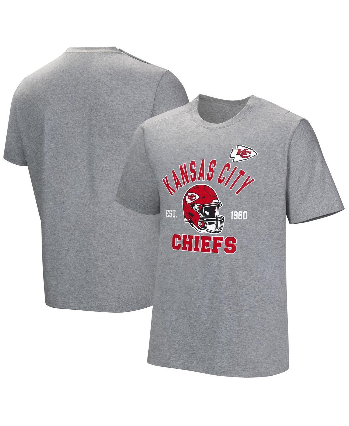 Mens Gray Kansas City Chiefs Tackle Adaptive T-Shirt Product Image